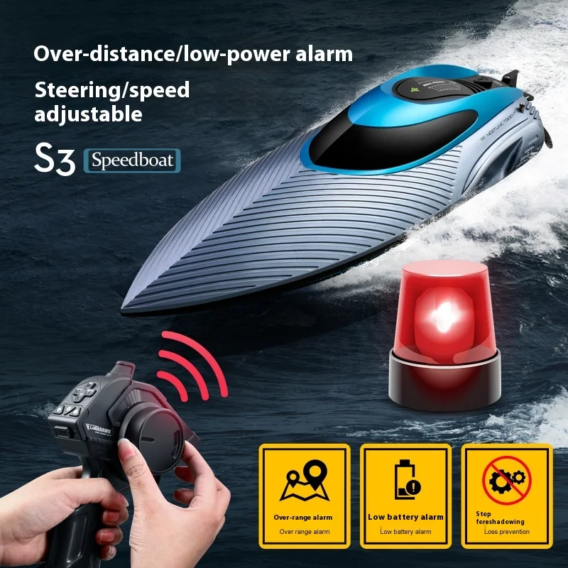 High-horsepower Large Remote Control Boat On The Water Large High-speed Speed Boat Rechargeable Mobile Children's Boys Boat