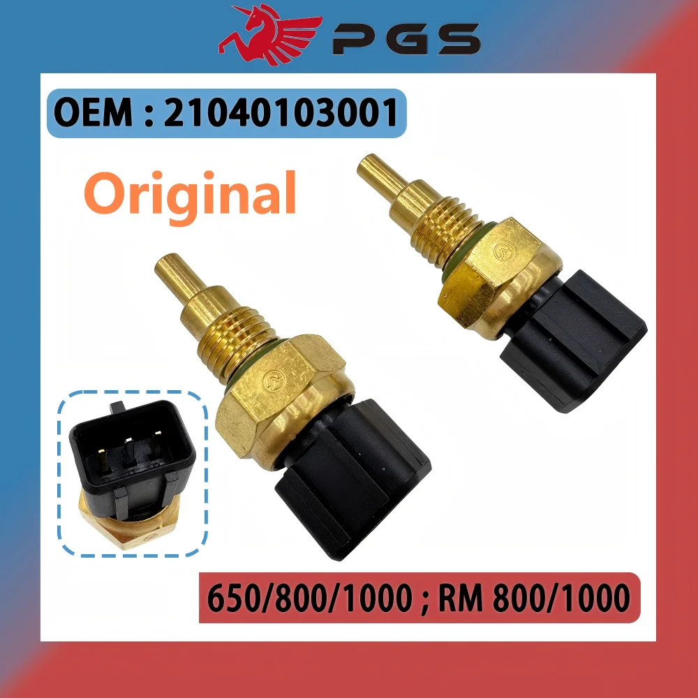 1/2PCS Original Water Temperature Sensor For ODES 650 800 1000 RM 800 1000 UTV Quad X2 X4 Frontier 1000 21040103001
