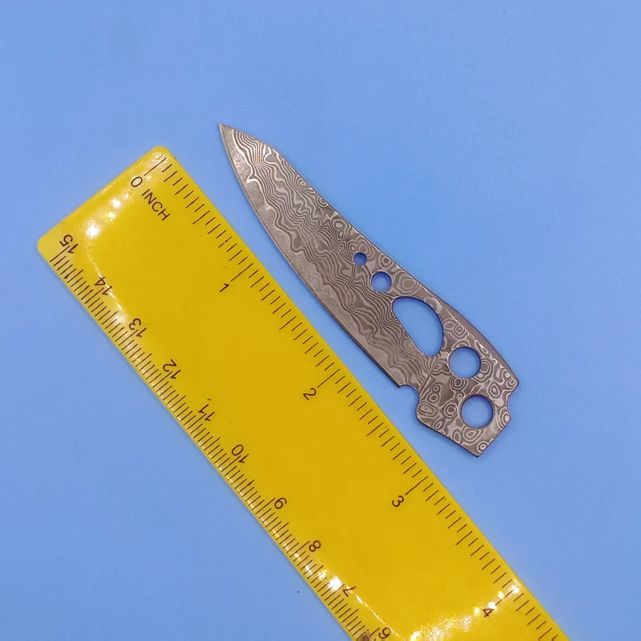 

1 шт. Дамасское лезвие VG10 для Leatherman Skeletool 60HRC, ручная заточка, DIY Fit