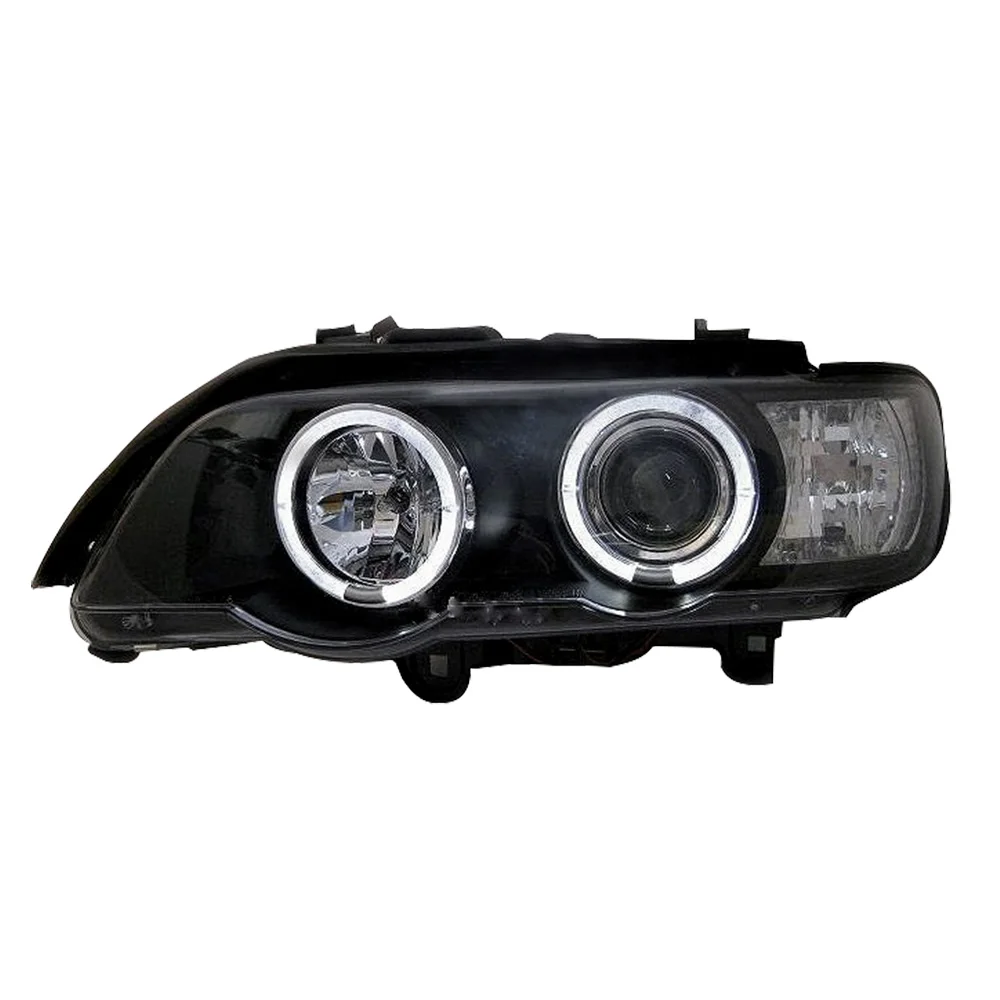 

Автомобильные фары для BMW X5 E53 1998-2003, светодиодные передние фары в сборе, модернизированные, высококачественные, с линзой-проектором, аксессуары для инструментов