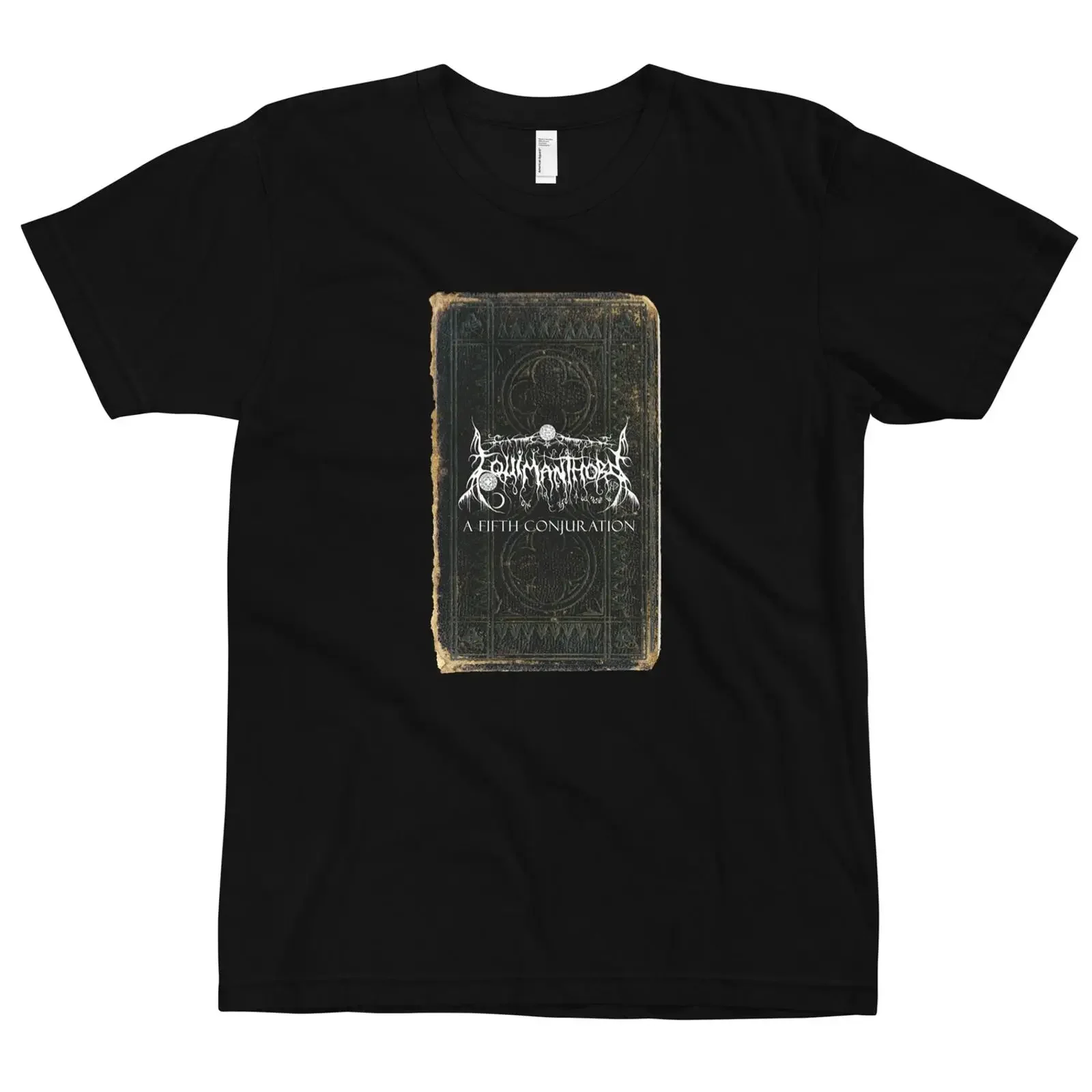 T-shirt EQUIMANTHORN A FIFTH CONJURATION Equitant Necromantia Absu vintage, lavé, confortable, respirant, unisexe, extensible