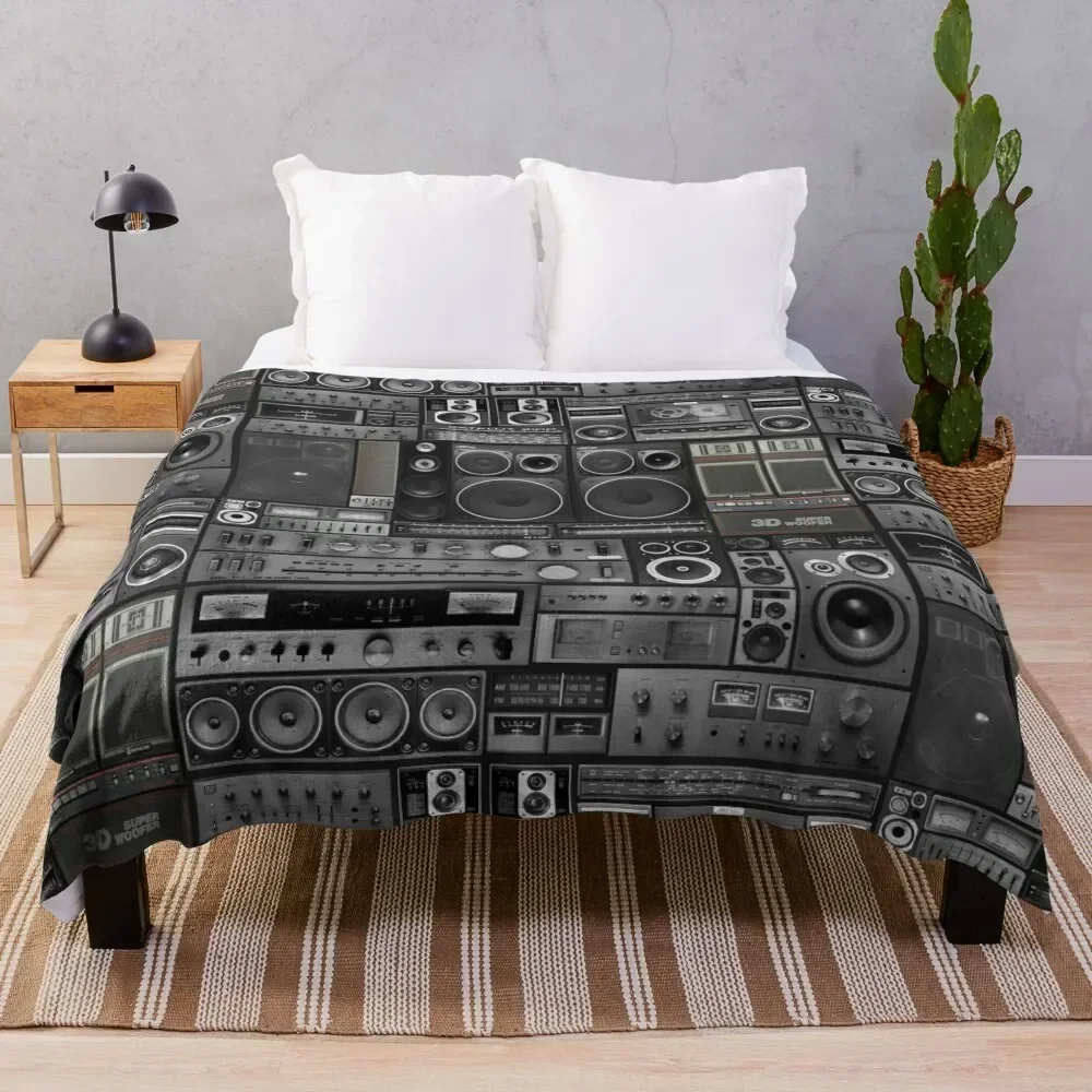 

Hifidelity Remix Throw Blanket Soft Sherpa Fleece Warm Blanket for Winter