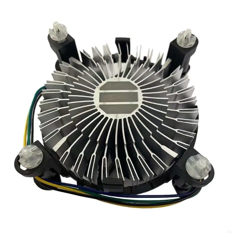 

J60A CPU Air Cooler Cpu Radiator Low Noise Operation Aluminum Heat Sink Cooling Fan Silent Cpu Fan for Intel LGA 775/1150