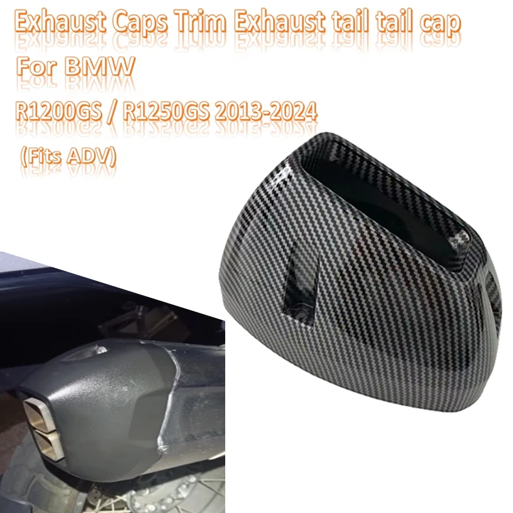 

Suitable for BMW R1200GS / R1250GS 2013-2022 2023 2024 (Fits ADV) Exhaust Caps Trim Exhaust tail tail cap