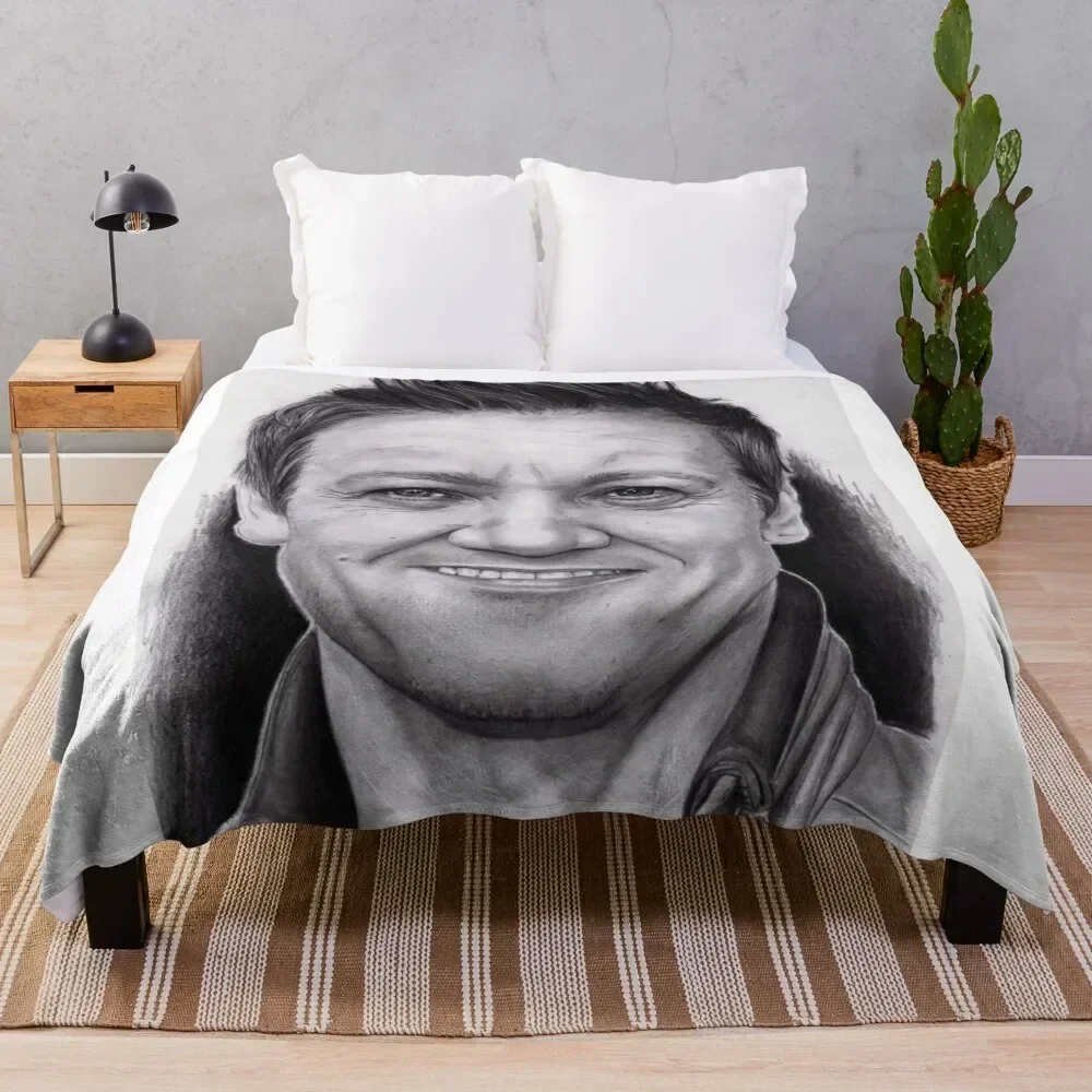 Jeremy Renner Throw Blanket Retros Luxury St Blankets