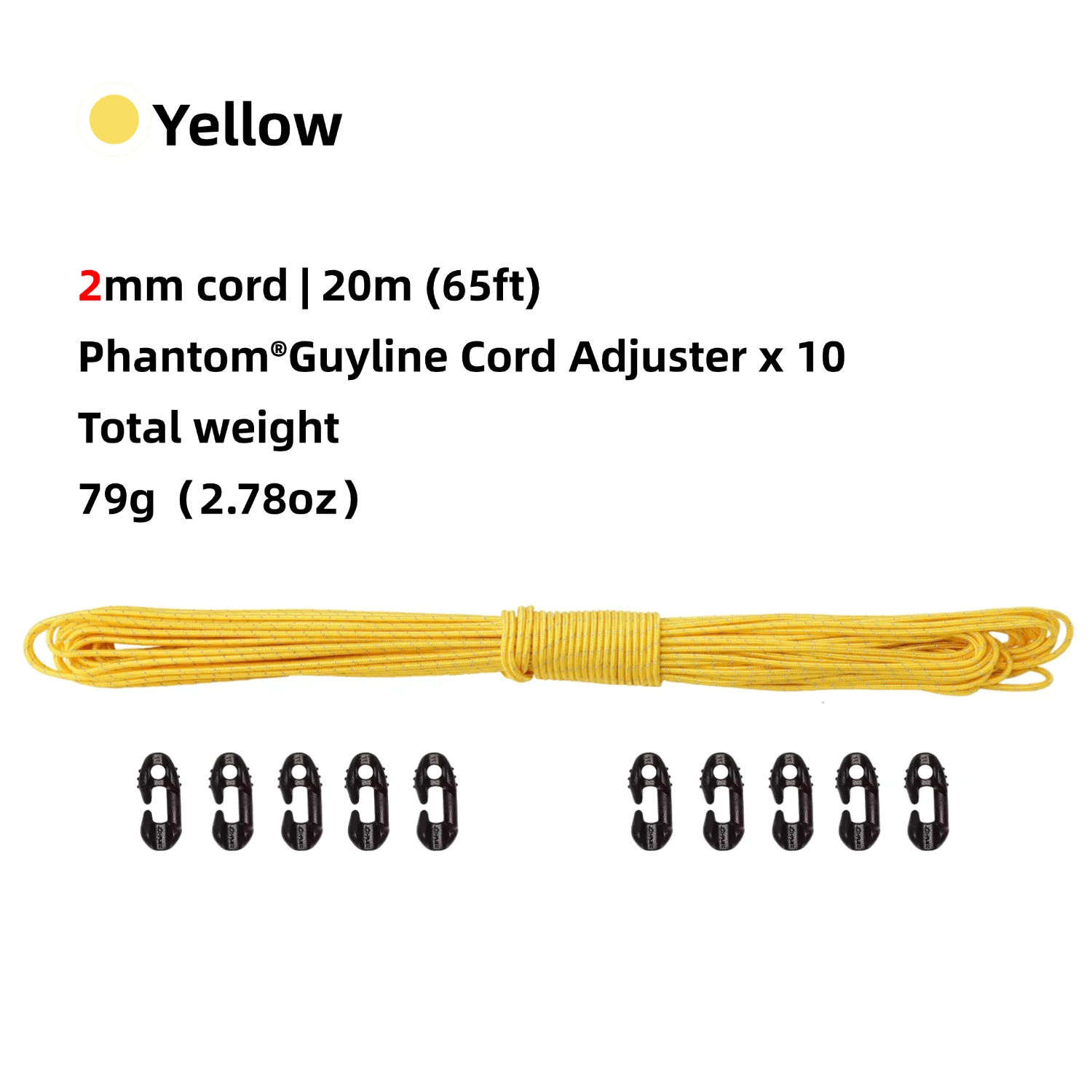 10pcs with Cord - Y