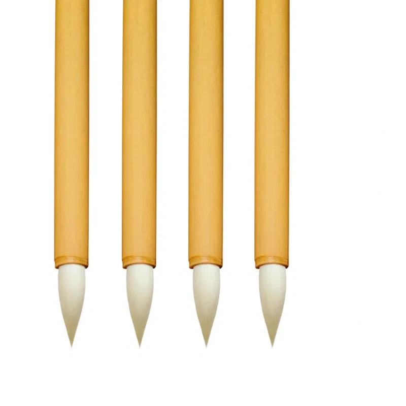 Small Regular Script Soft Woolen Hair Brush Official Running Script Calligraphy Brush Chinese Painting Watercolor Coloring Brush