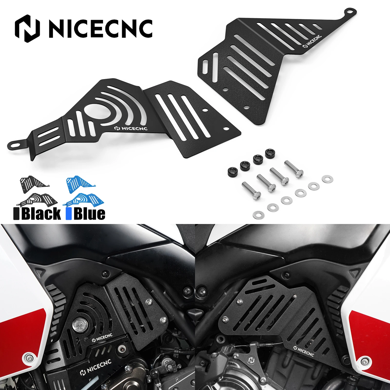 

For 2019-2024 Yamaha Tenere 700 XTZ700 Aluminum Side Fairing Guards Protector Tenere700 T700 Rally Edition 2020-2023 2024