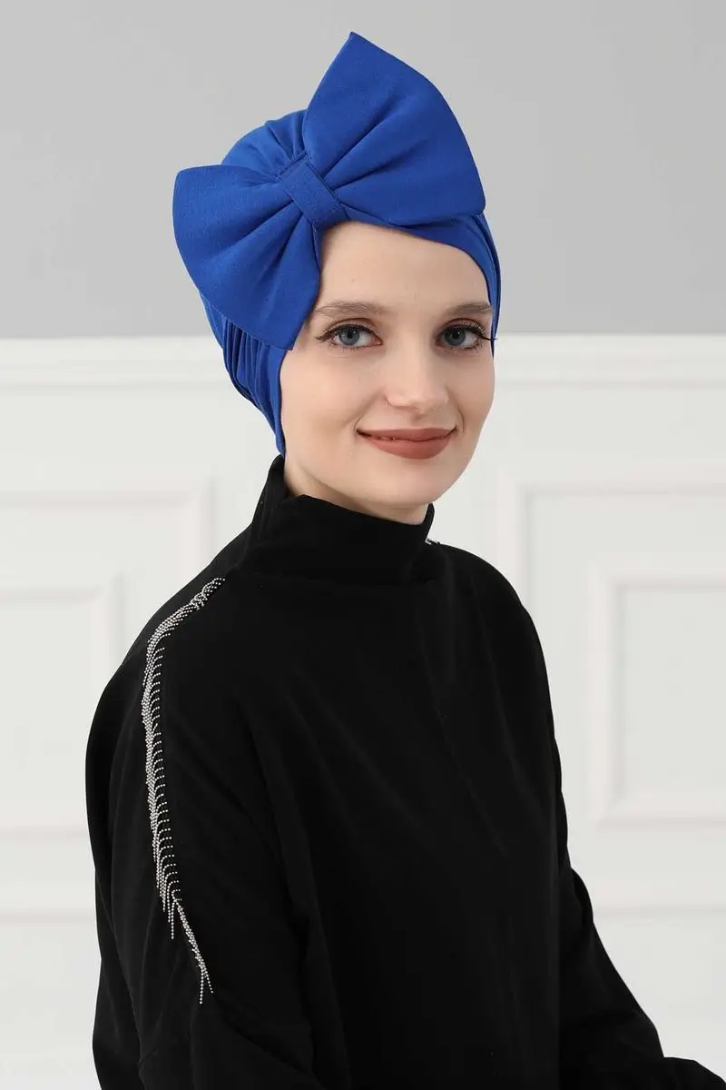 Nœud géant, os Saks bleu