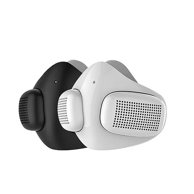 PM2.5 Electric Mask Portable Rechargeable Air Purifier with Hepa Filter USB Port at 99.98% Air Purification