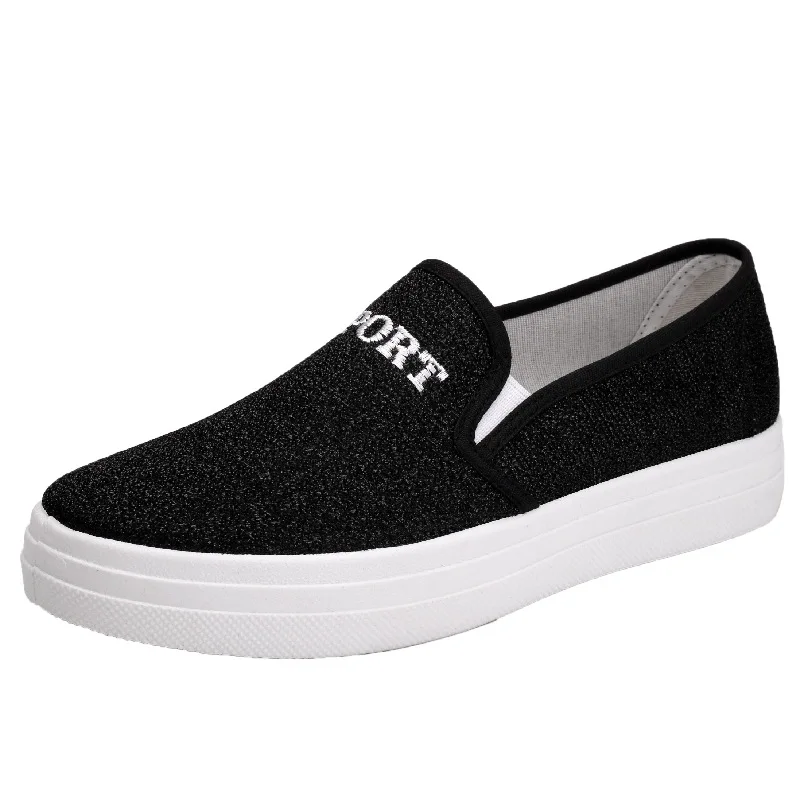Canvas Shoes 2024 Spring/Summer New Fashion Student Board Shoes Flat Bottom Shallow Mouth White Shoes Driving Casual