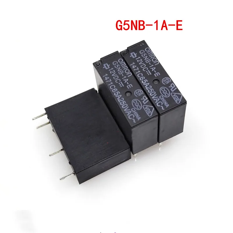 

5PCS G5NB-1A-E-5VDC G5NB-1A-E-12VDC G5NB-1A-E-24VDC G5NB-1A-12VDC DIP4 relay Brand new original