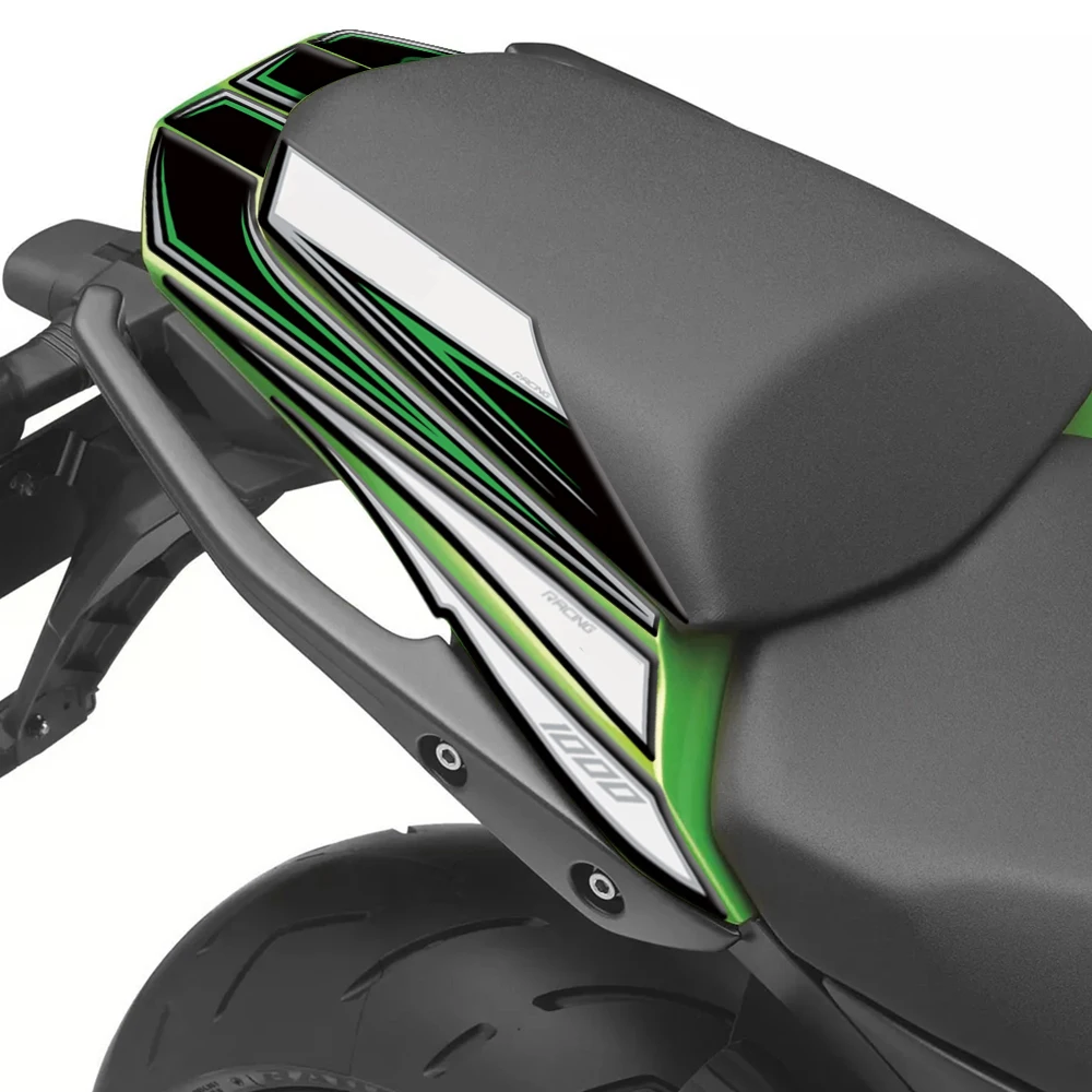 For Kawasaki Z1000SX Z1000 SX z 1000 sx 2011-2016 3D Gel Motorcycle Rear Seat Fairing Protection Decal Stickers