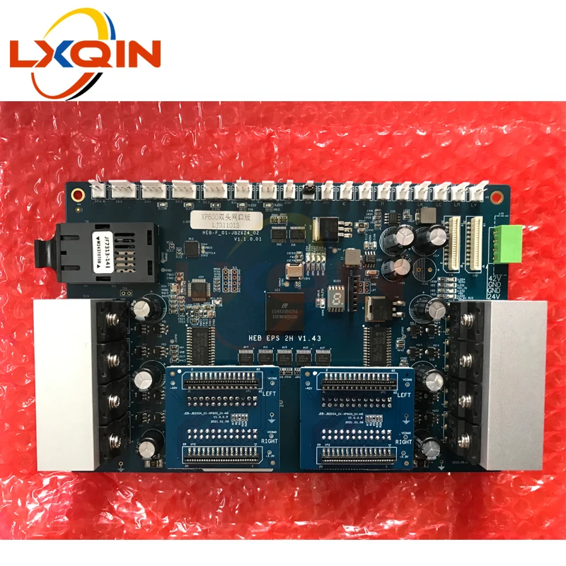 

LXQIN XP600 Доска с двойной головкой Hoson для Epson xp600 dx11, плата с двойной головкой, сетевая версия, плата каретки XP600
