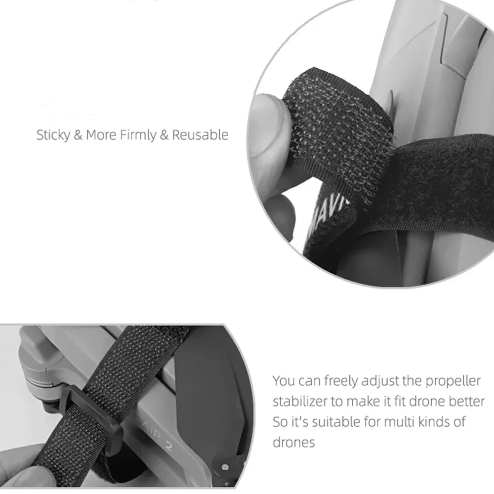 Universal Propeller Stabilisator Für DJI Mavic 4 Pro/Air 3S/Mini 4 Pro Propeller Halter Strap Prop klingen Gürtel Drone Zubehör