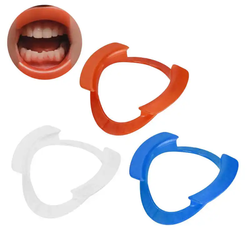 5Pc Profession Oral Treatment Tool O-shaped Lip Retractor Oral Opening Accessory Oral Care Tool Dentist Studio Treatment Product