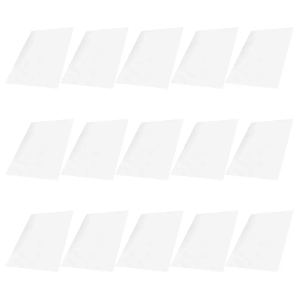 

15 Pcs Transparent Tape Dtf Transfer Film Clear Iron Paper Photo The Pet Powder and Print Plain
