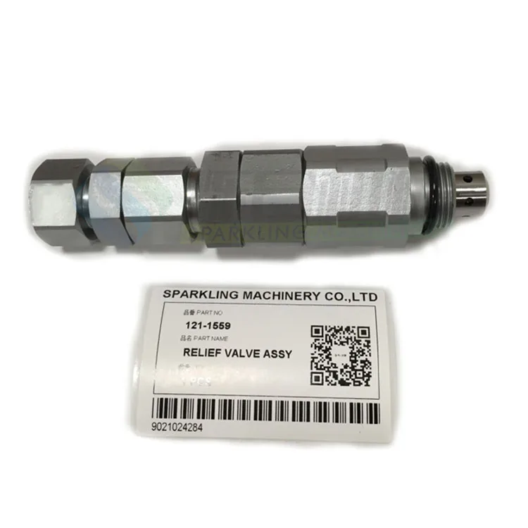 EXCAVATOR SPARE PART VALVE RELIEF FOR E307 307B 307C 308C 121-1559 1211559 GP-RELIEF