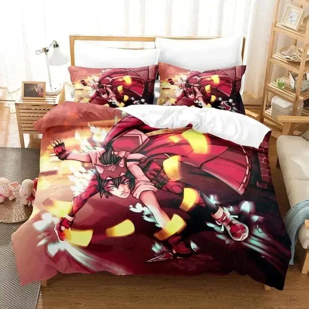 Luxury New 3D Print Kiriko Heads Overwatch 2 Bedding Set Duvet Cover Bed Set Quilt Cover Pillowcase king Queen Size Boys Adult