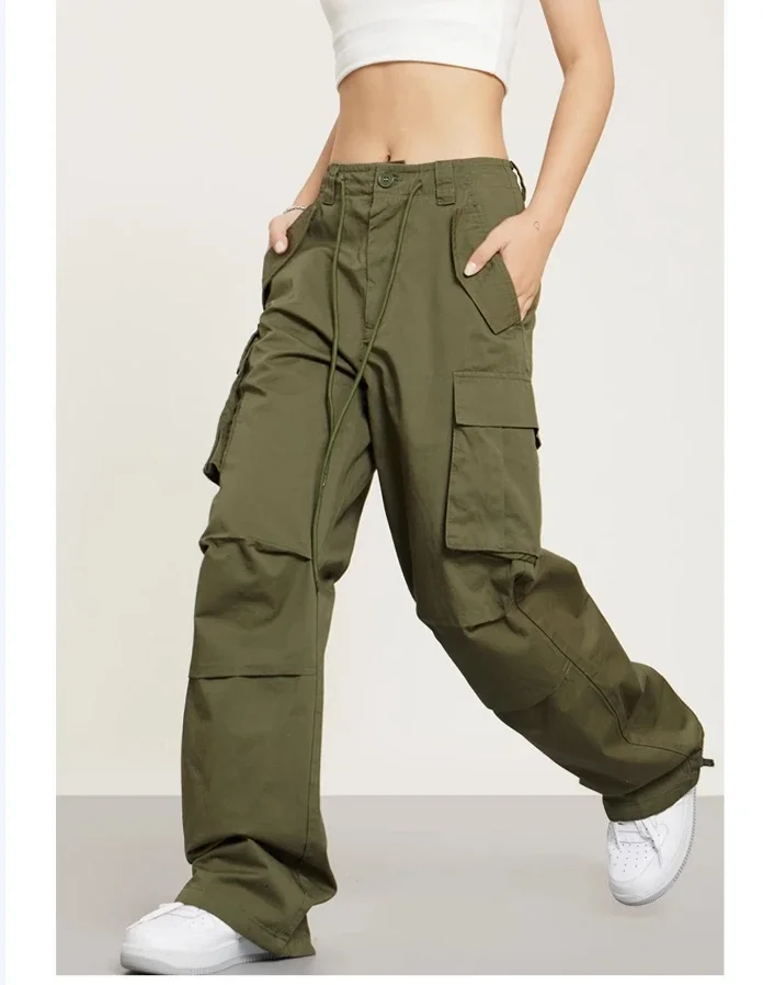 

Большие размеры, рабочая одежда в стиле ретро, джинсы, женские прямые брюки, весна/лето, повседневные брюки 2024, новые свободные удлиненные и широкие брюки