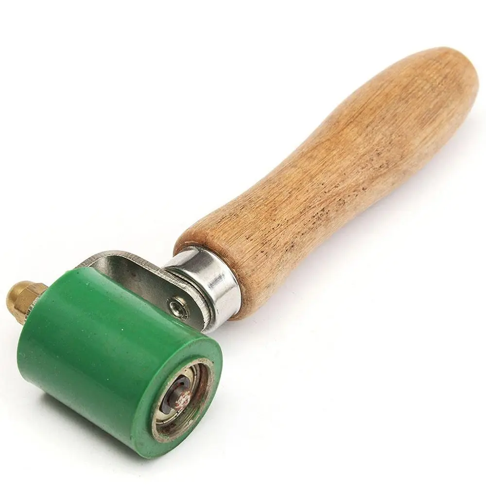 Durable High-temperature Resistant Seam Hand Roller 28/40/45mm Silicone Smoothing Seam Roller Copper Pressure Wheel Wallpaper