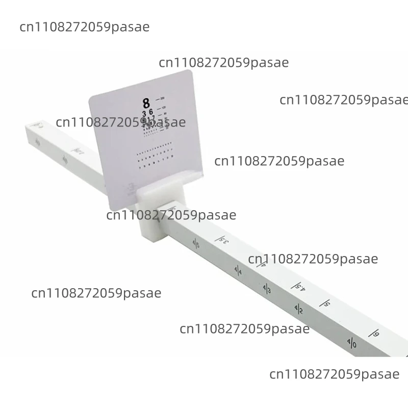 

Линейка для определения функции зрения, офтальмологическая, для проверки фокусировки и определения близорукости/дальнозоркости