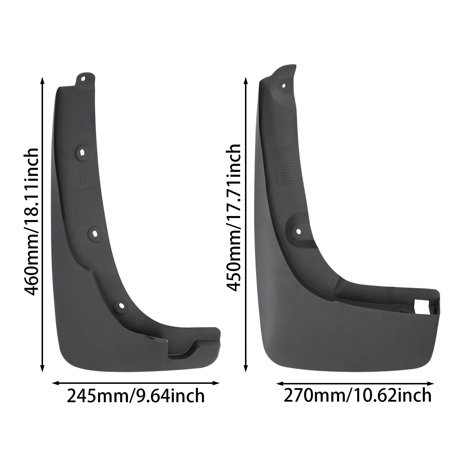 4Pcs/Set Front Rear Car Mud Flaps Splash Guards Fender Mudguards for Toyota RAV4 XA20 2nd Gen 2001  2002 2003 2004 2005 Mudflaps