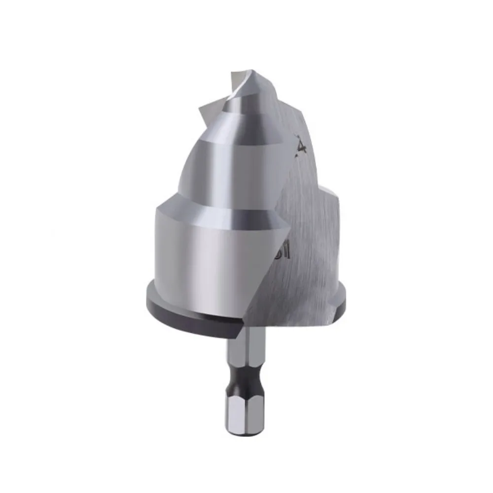 

With Limiter Countersink Drill Bit Hexagon Handle High Precision Water Pipe Drill Bit Steel Wear-resisting PPR Lifting Drill Bit