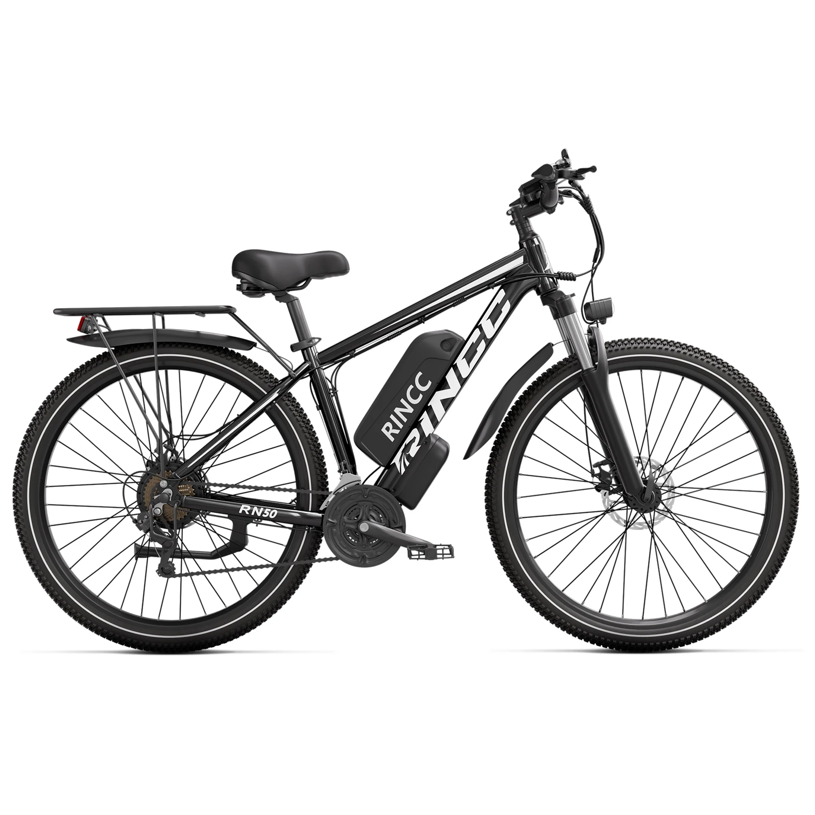 Elektrische fiets met 750W motor, 48V15Ah uitneembare accu, 29 inch banden, geschikt voor stadsgebruik en mountainbiking, voor volwassenen. - afbeelding 1