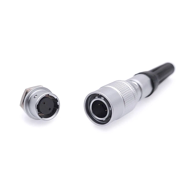 10pcs YC8 mini Circular connectors 8mm 2 3 4 5 6 7pin Sensor connector Docking push pull self lock 8mm