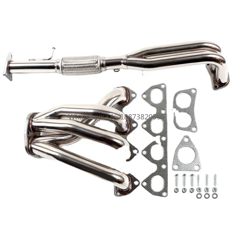 

For 1993-1996 H onda Prelude 2.2L Exhaust Manifold Racing Header