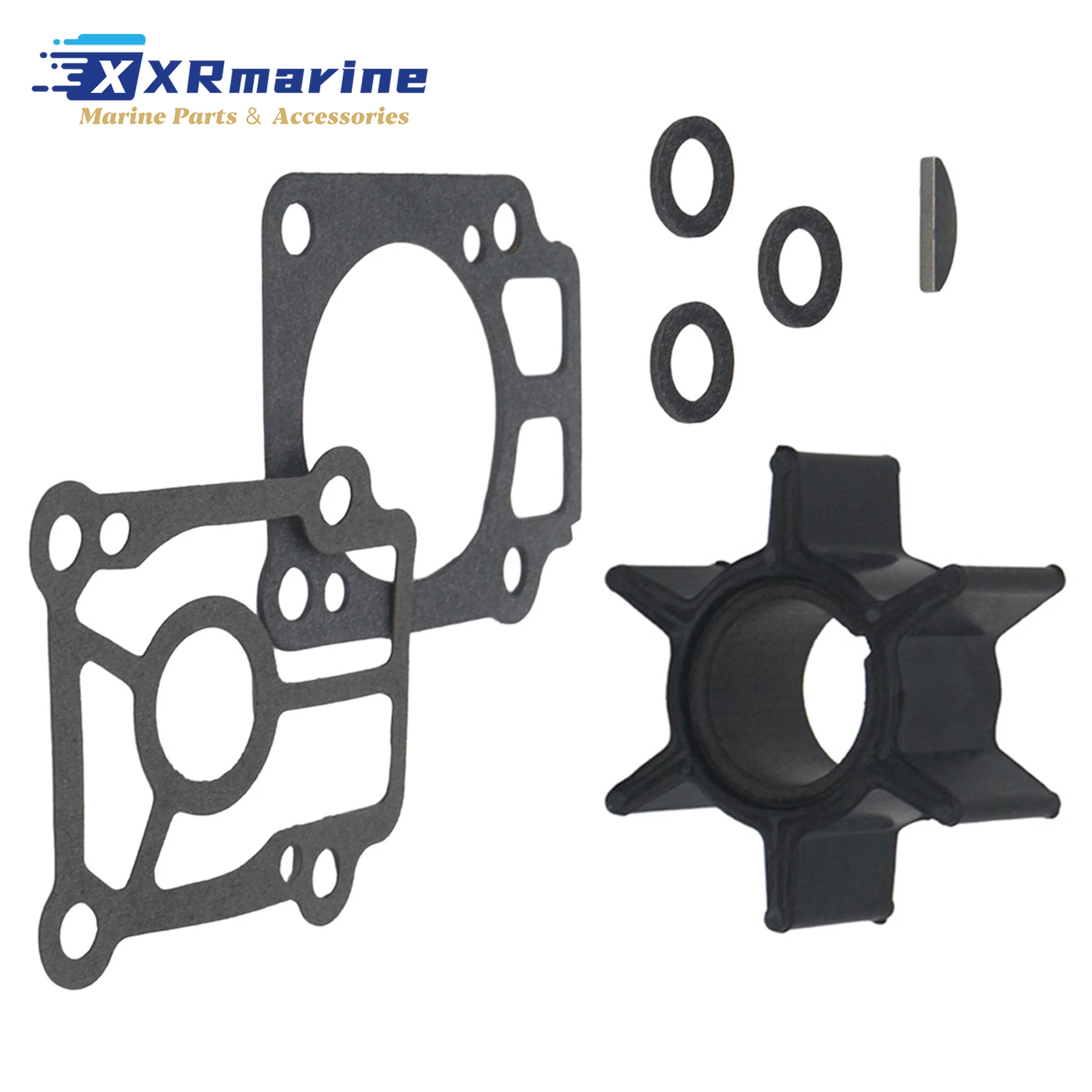 

345-65021-0 Impeller Repair Kit Fits for Nissan Tohatsu NSF25 MF25 NSF30 MFS30 Boat Engine Parts Replacement 3R0-65021-0