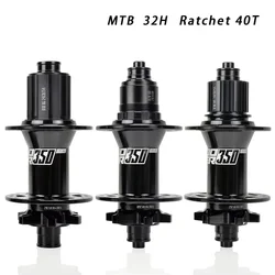 Koozer 350 Rear Boost HG XD MS 10 11 12s MTB Bicycle Hub 32 Holes CR-MO Steel Axle 135x10 QR 12x148mm THRU Bike Parts Ratchet