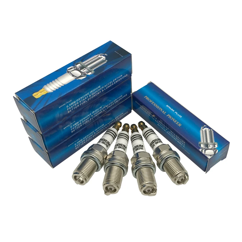 4pcs IRIDIUM Spark Plug EIX-BKR8 FOR BKR8EIX IK24 BKR7EIX BKR7E IK22 BKR8E PFR8S8EG PFR7S8EG F5KPP332GF 101905611G 06H905601A