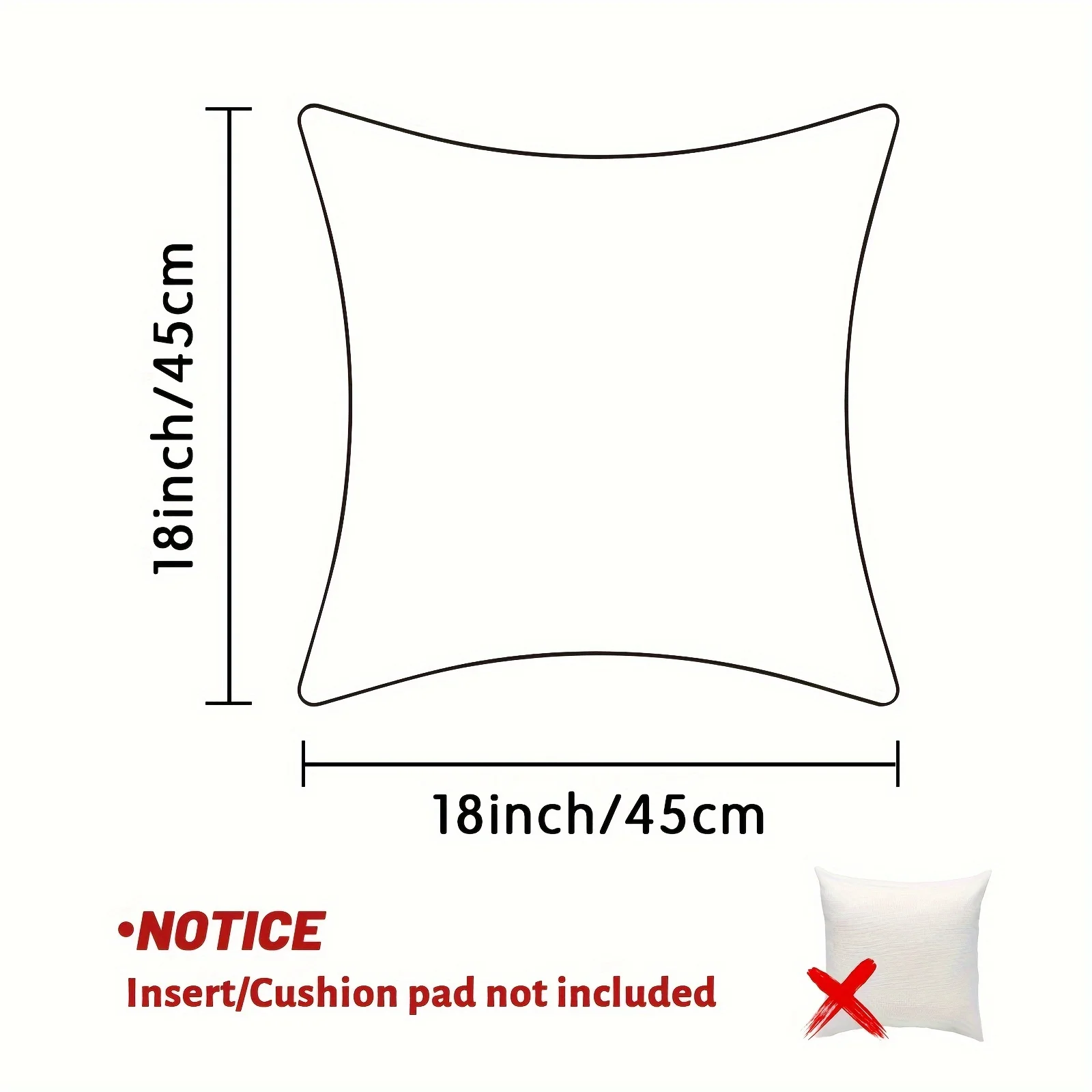 1pcs Floral Butterfly Green Pillow Coverss, 18