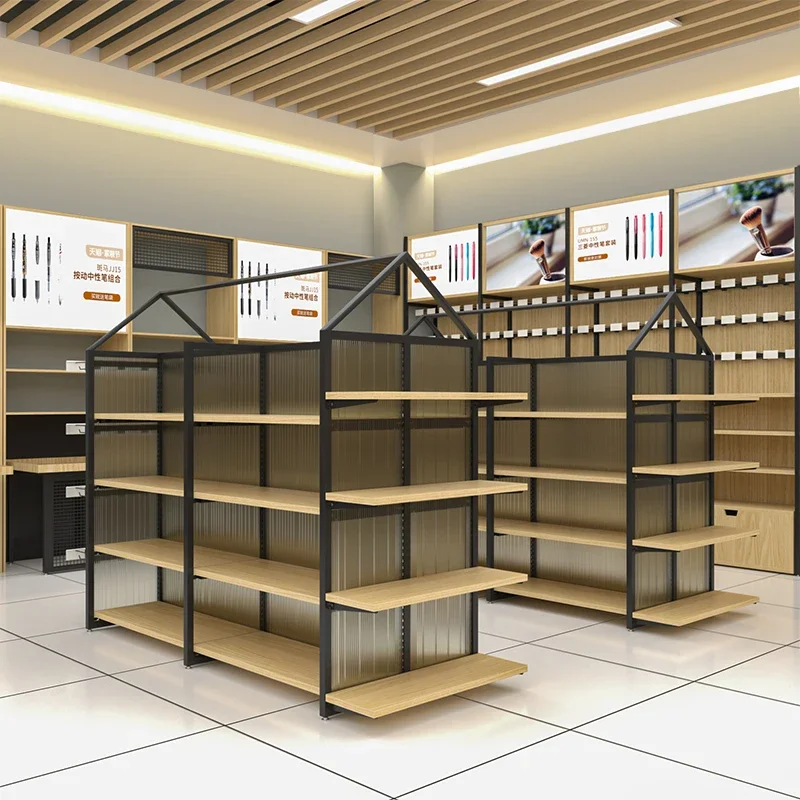 Light Duty Rack Stationery Store Shelves Display Racks Supermarket