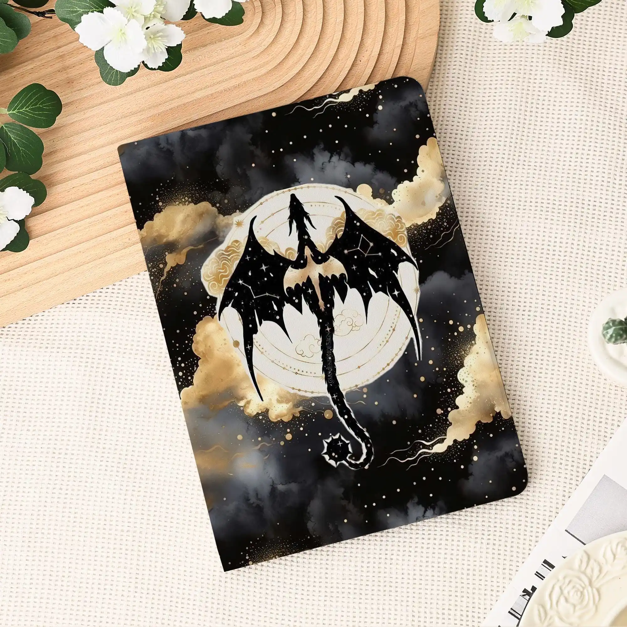 Fourth Wing Dragon ipad case For Apple Air 10.9 iPad Pro 2020 Cover for iPad 10.2 11 12.9in 2021 Mini 5 6 Case