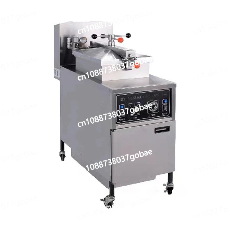 

220v Electric Gas Fryer Pressure Chicken Steak Stove Commercial Electric Fryer Chicken Legs and Wings Machine Stall
