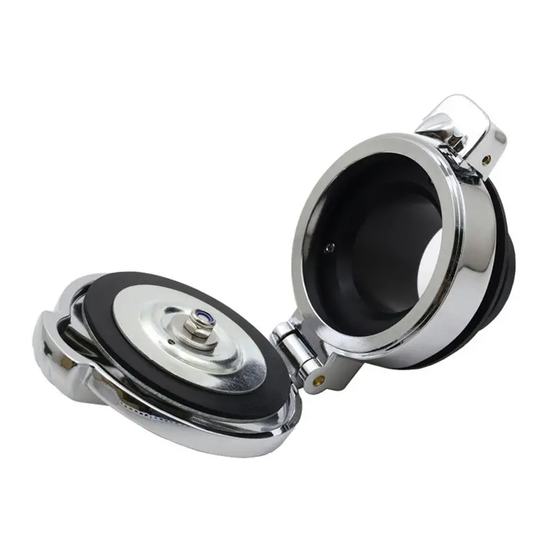 AEE5-Motorcycle Fuel Tank Cap Oil Cap Classic Retro Keyless Open For Sportster XL883 XL1200 DYNA Motorcycle Oil Cap