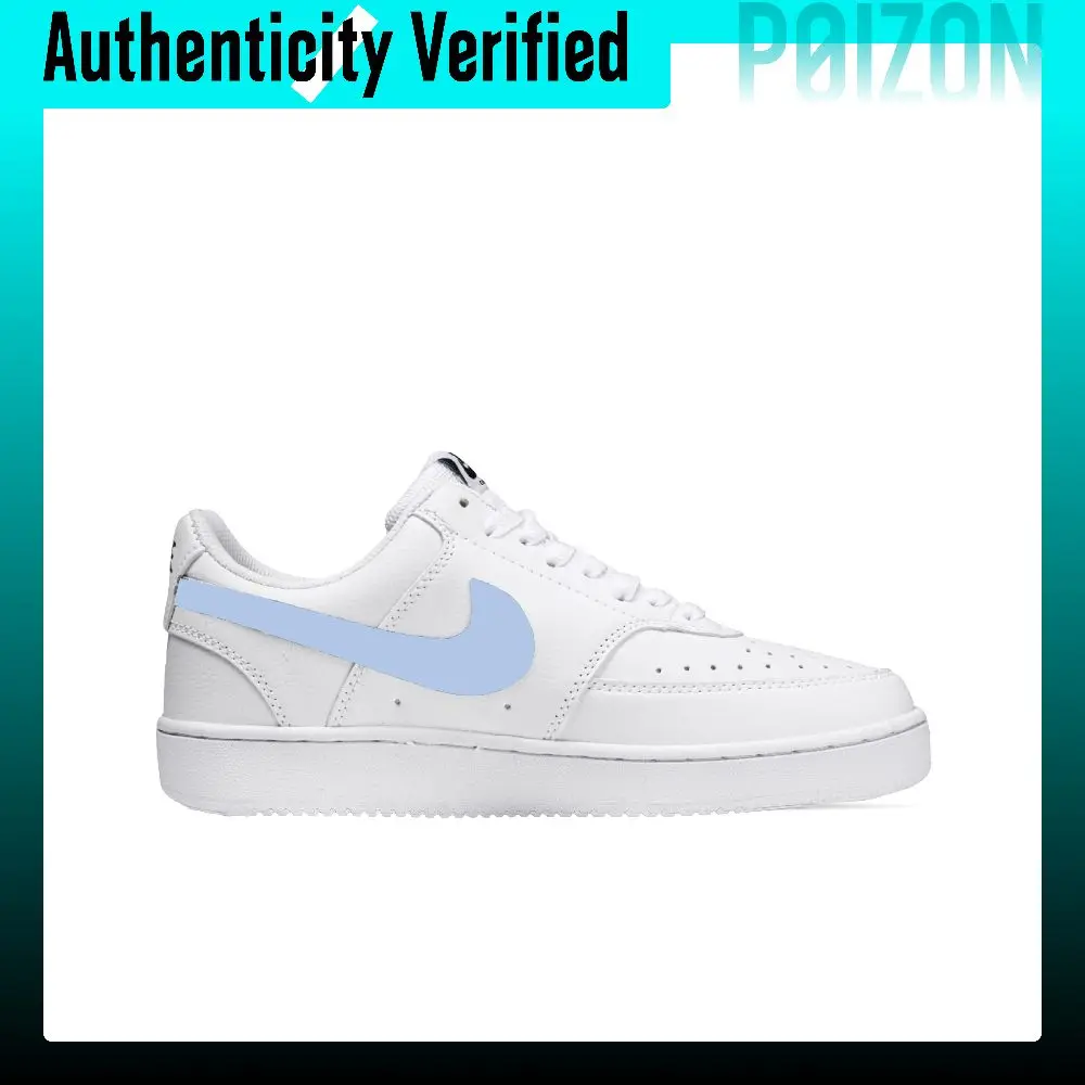 Nike Court Vision 1 Skate Shoes Men's Low-top Blue White DH2987-101(Team2148-)