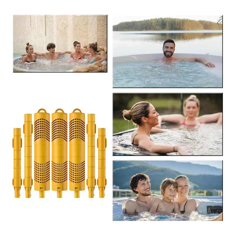 3 упаковки минеральных палочек для спа, минеральные палочки для гидромассажной ванны, вставки, фильтр для спа-фильтров, бассейн, пруд для рыбы