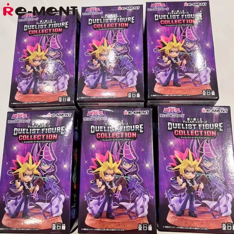 

Genuine Re-Ment Yu-Gi-Oh! Duel Monsters Duelist Figure Collection 6 Pack A Full Set Anime Collectible Mini Figures toy Gifts
