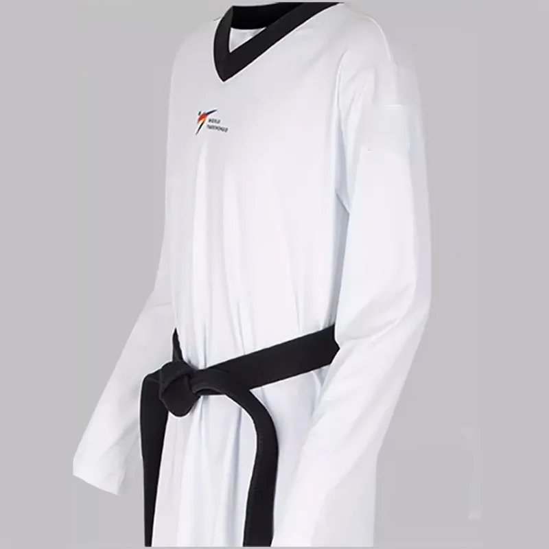 тхэквондо New Summer Tight Elastic Quick-Drying TKD Uniform Competitive Competition Sports Advanced Taekwondo