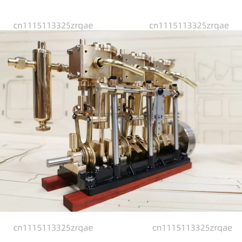 Two-cylinder/three-cylinder Steam Engine LS3-13s Is Suitable for Steam Ships That Can Switch Between Forward and Reverse Models.