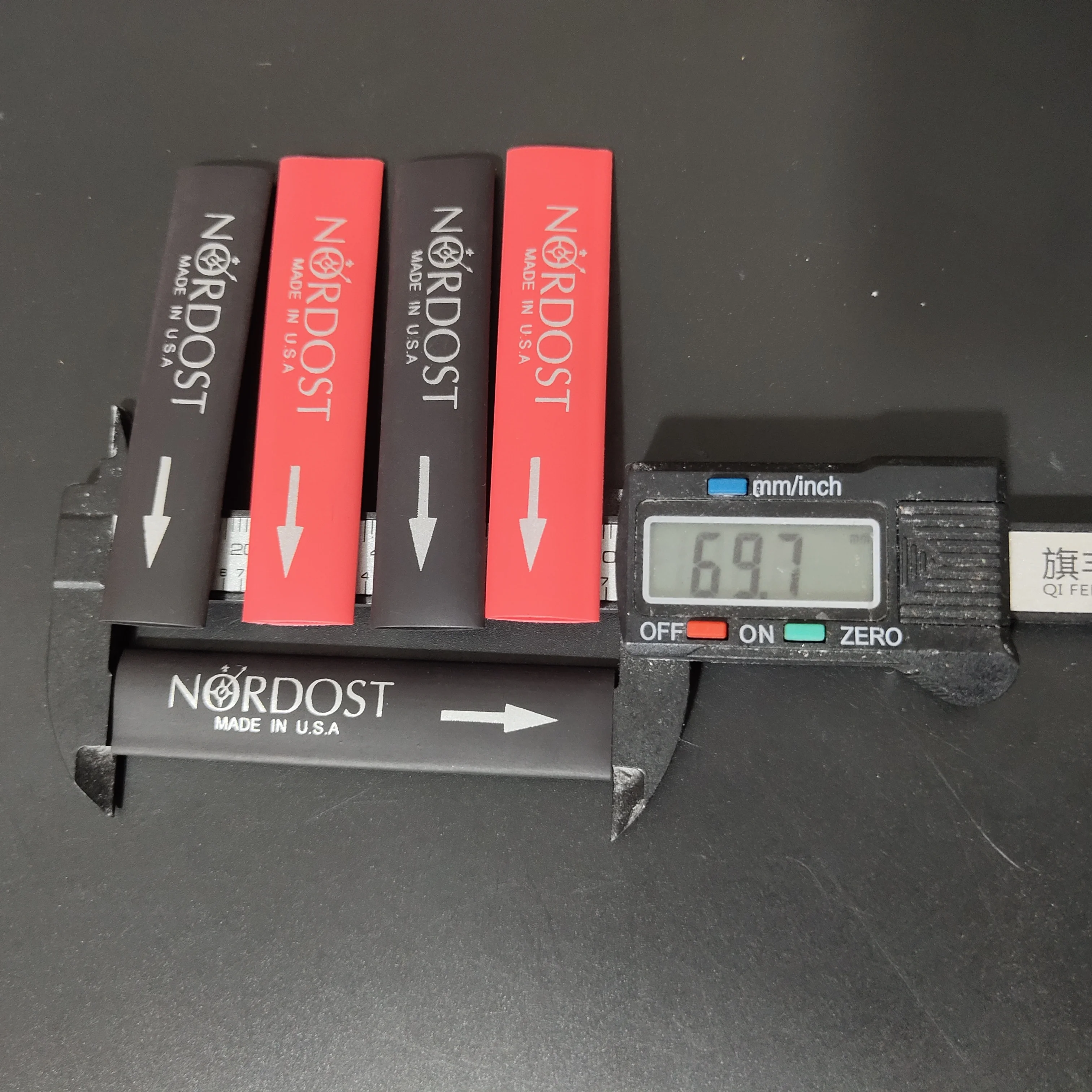 Lote de tubos de alambre con logo Nordost (OD 10mm), tubo termorretráctil aislante para línea de señal de audio DIY, marca de cable de altavoz