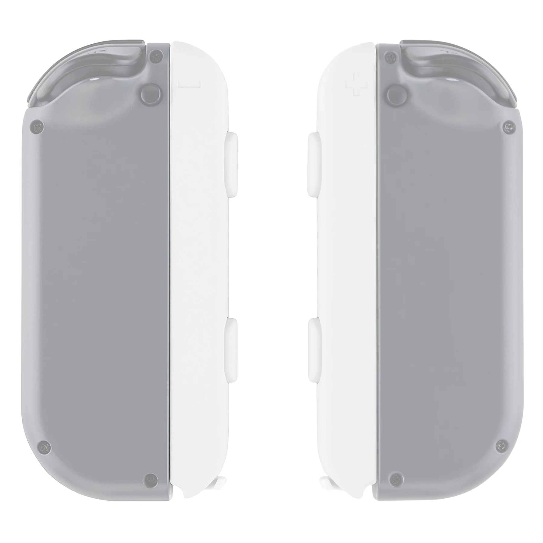 EXtremeRate Replacement Shell Strap dan 2 Pack Wrist Strap Housing Button untuk NS Switch JoyCon
