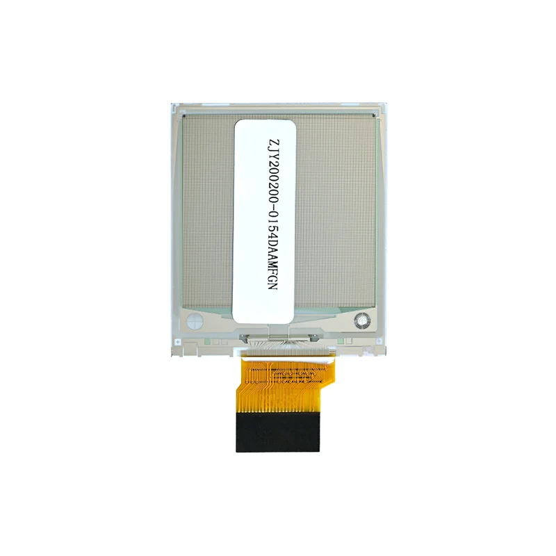 Tela de tinta e-paper de 1.54 polegadas, resolução 200*200, driver ssd1681, interface epd spi preta e branca, 24 pinos