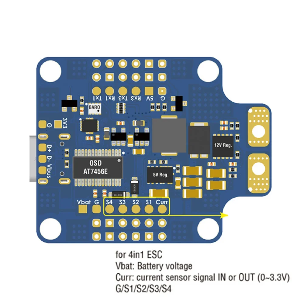 Mateksys-フリースタイルドローン用フライトコントローラー、rc用フライトコントローラー、fpv、F405-TE、baro、osd、microsd、blackbox、dual bec、220a、current senor 3-8s pdb