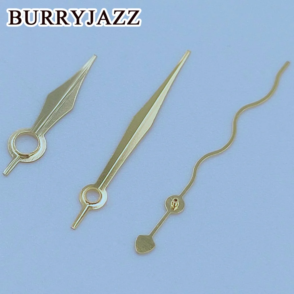 BURRYJAZZ NH35 NH36 NH38 7S26 7S36 4R35 4R36 manecillas de reloj de oro rosa plateado