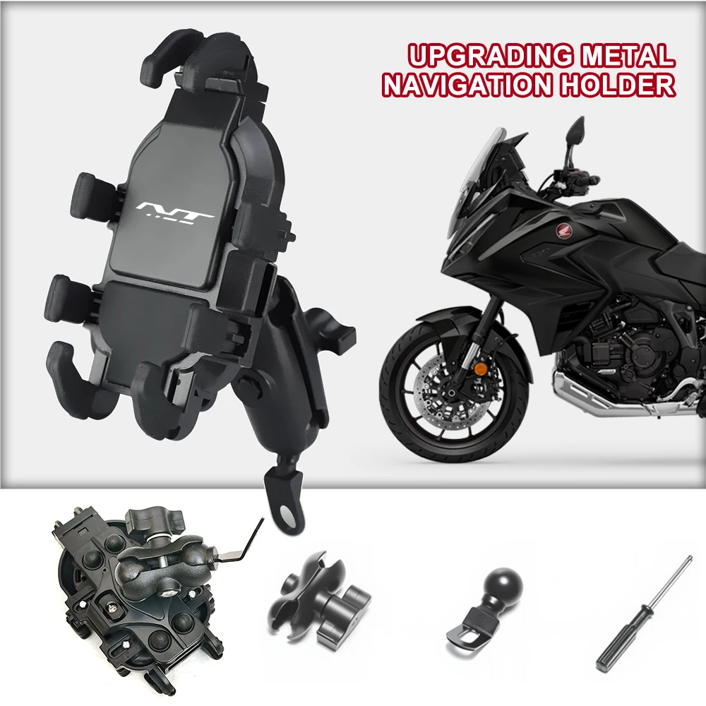 Upgrade Phone Holder Motorcycle 360° Adjustable Stand Shockproof For NT1100 NT700V NT 1100 2026 nt1100 DCT Custom Accessories